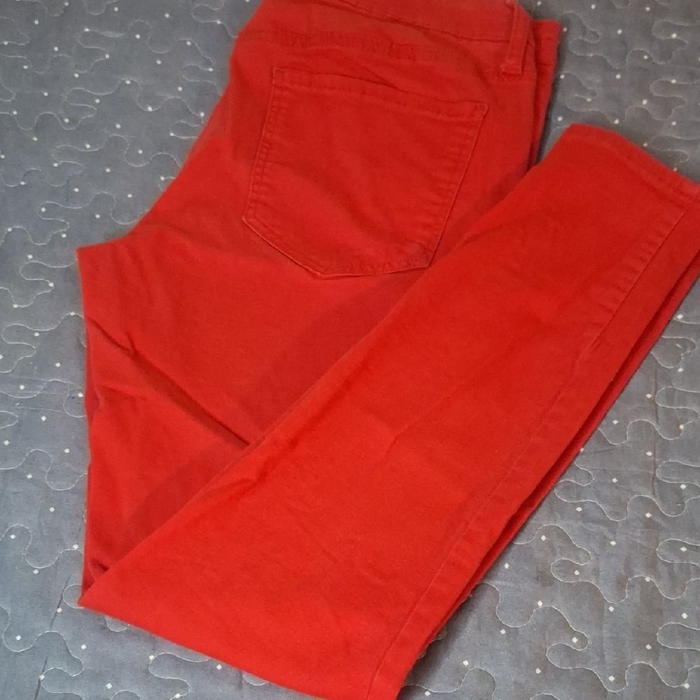 SO Low Rise Women's Red Jegging Jeans size 13